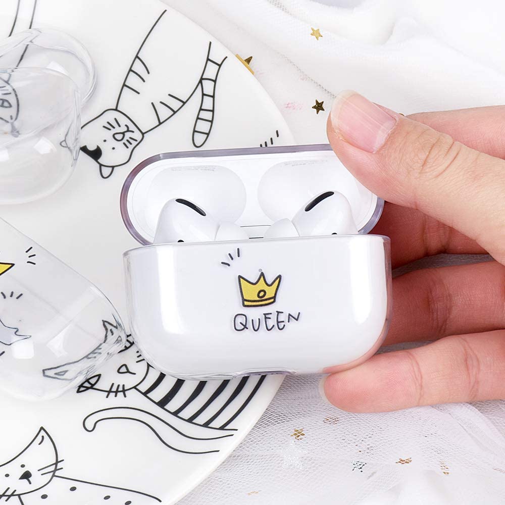 COVER RIGIDA AIRPODS “QUEEN”