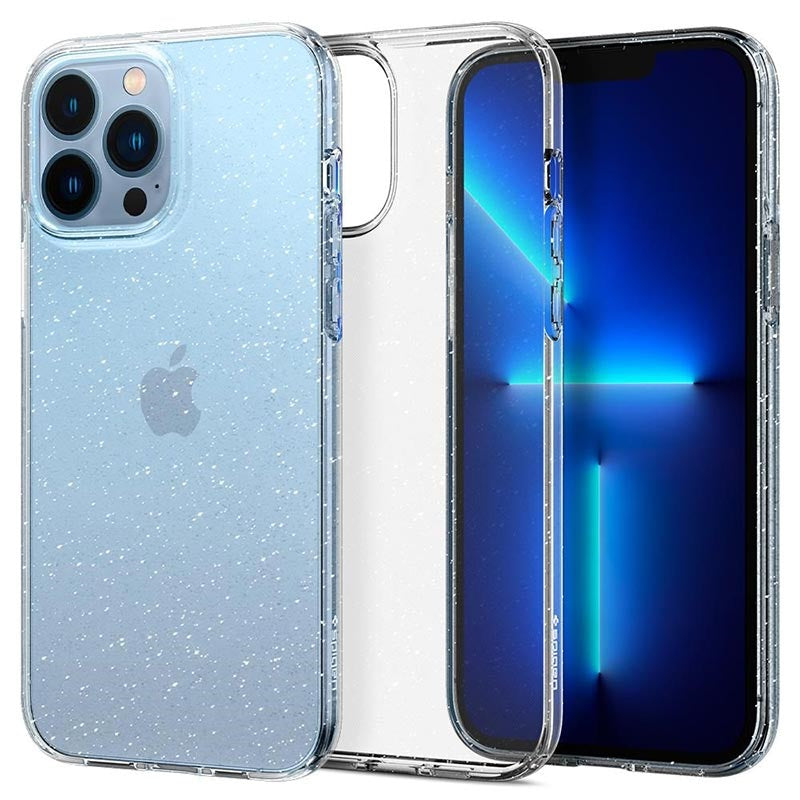 COVER TRASPARENTE GLITTERATA